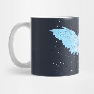 Winter Blue Angel Mug